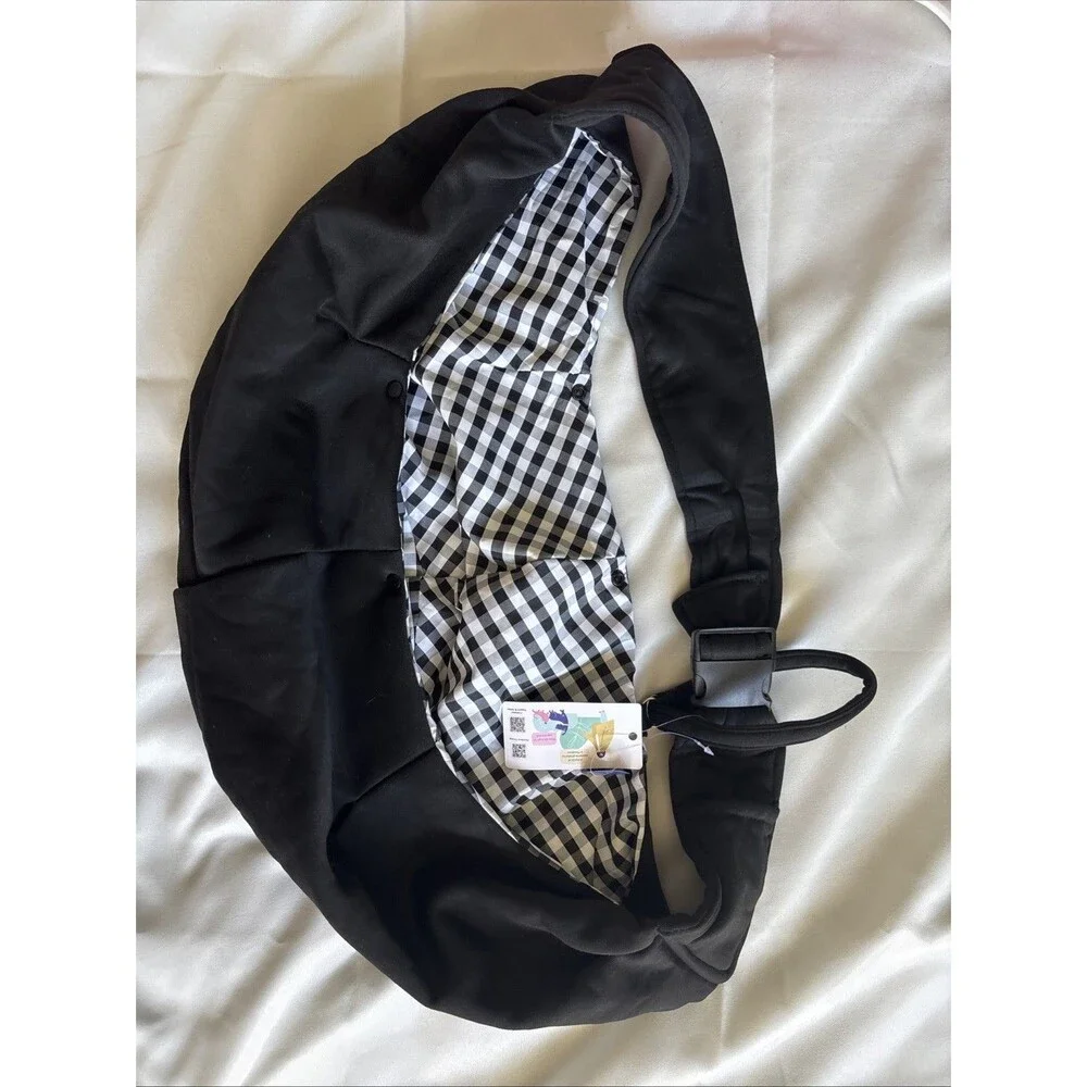New Small Dog Sling Carrier - Classic Pocket, Classic Strap for 3-10 lbs Pets